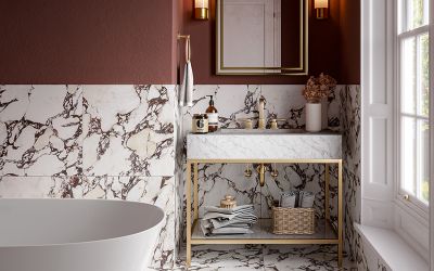 Marble Tile Ideas for Bathrooms